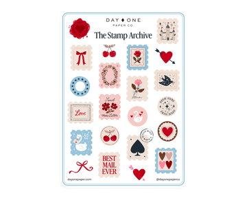 The Stamp Archive - Sticker Sheet