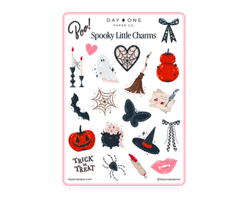 Spooky Little Charms - Sticker Sheet