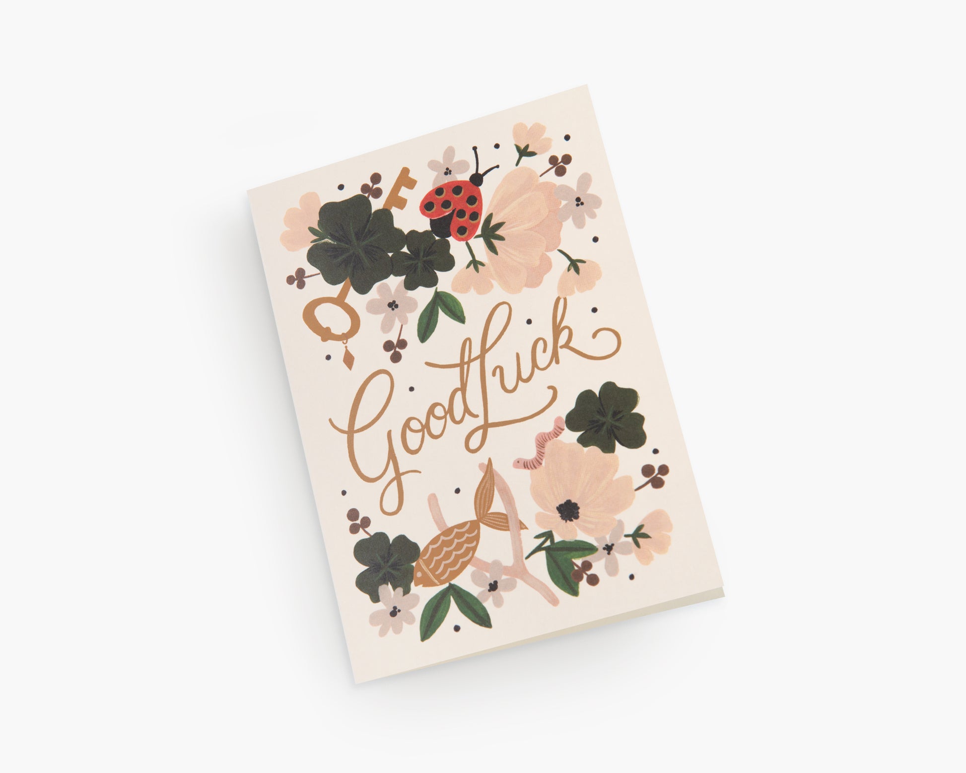 Day One Paper Co. Encouragement Good Luck Greeting Card