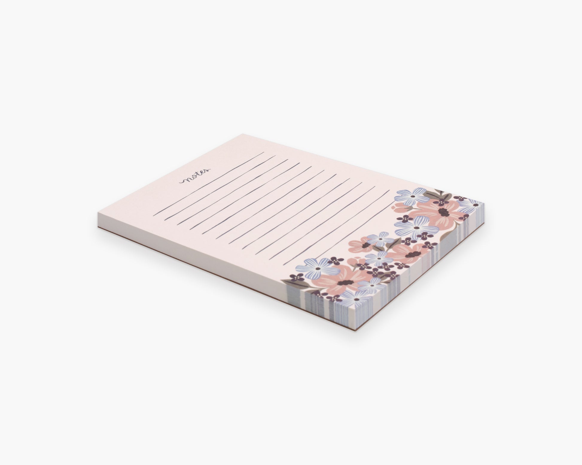 Day One Paper Co. Lined Notepad, Floral Stationery