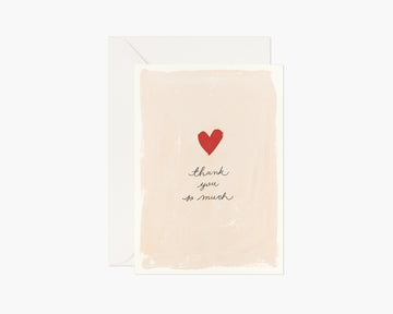 Day One Paper Co. Thank you Greeting Card