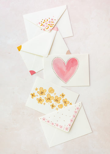 June - Hand-painted Envelopes