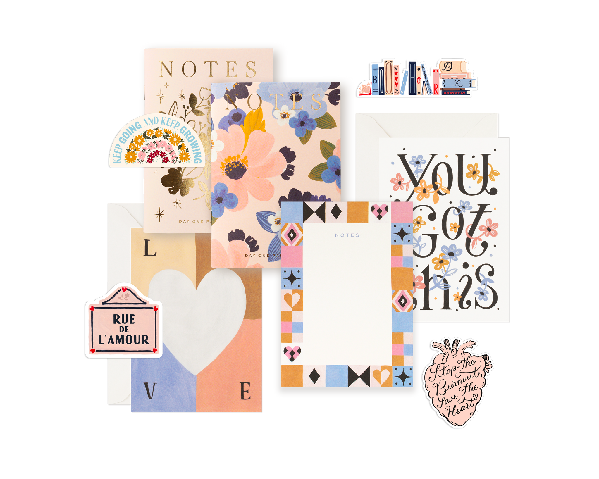 Pastel Girl - Stationery Bundle