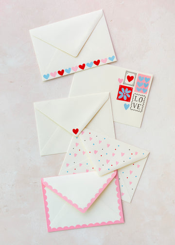 Trésor - Hand-painted Envelopes