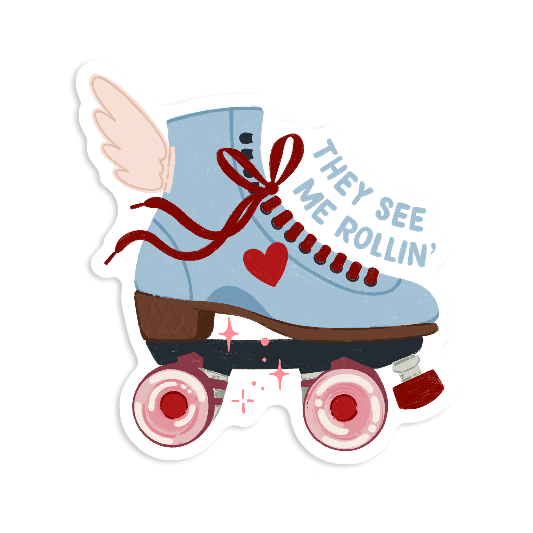 They See Me Rollin' - Vinyl Sticker