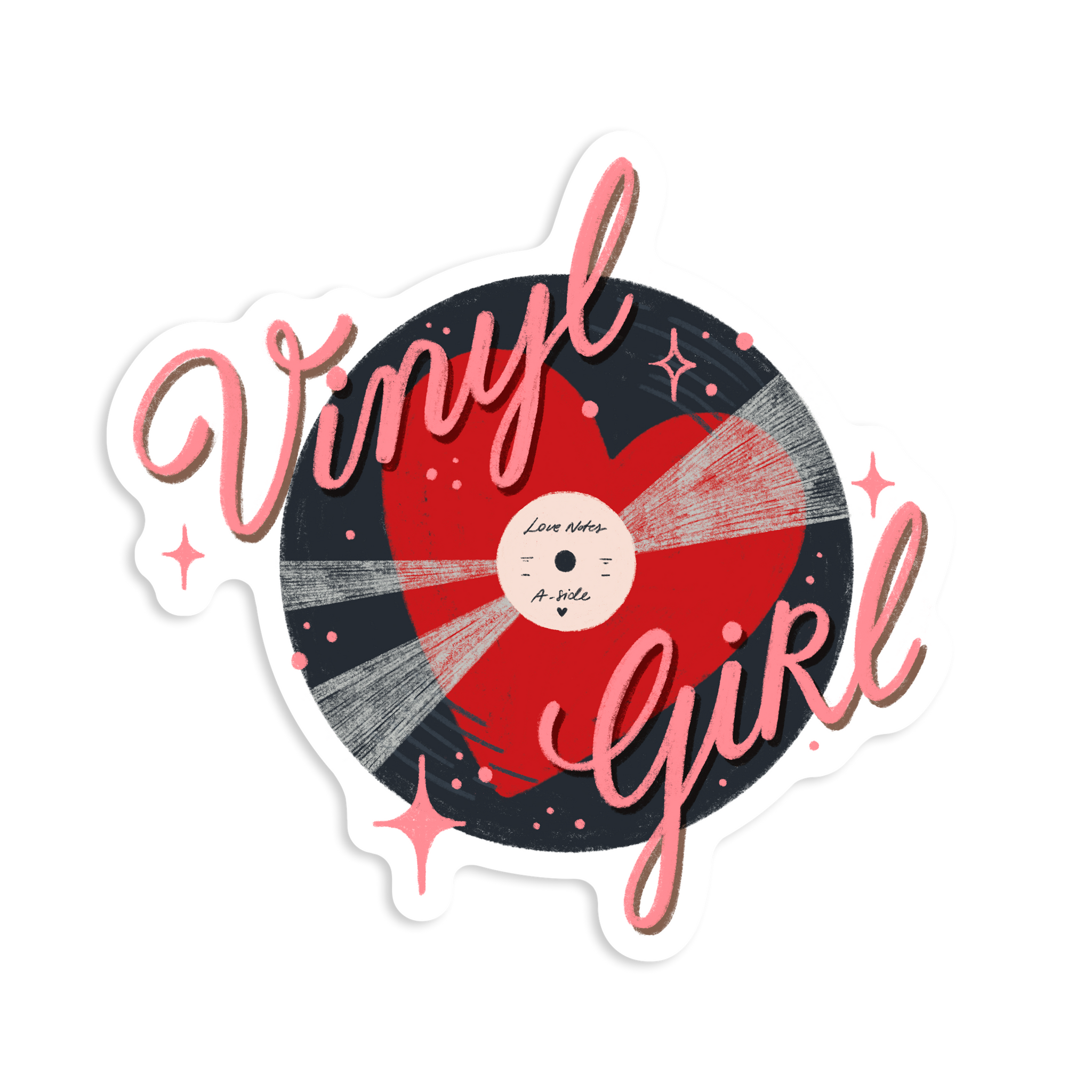 Vinyl Girl - Vinyl Sticker