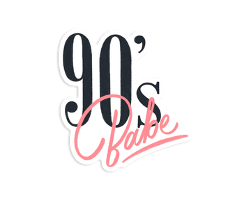 90's Babe - Vinyl Sticker